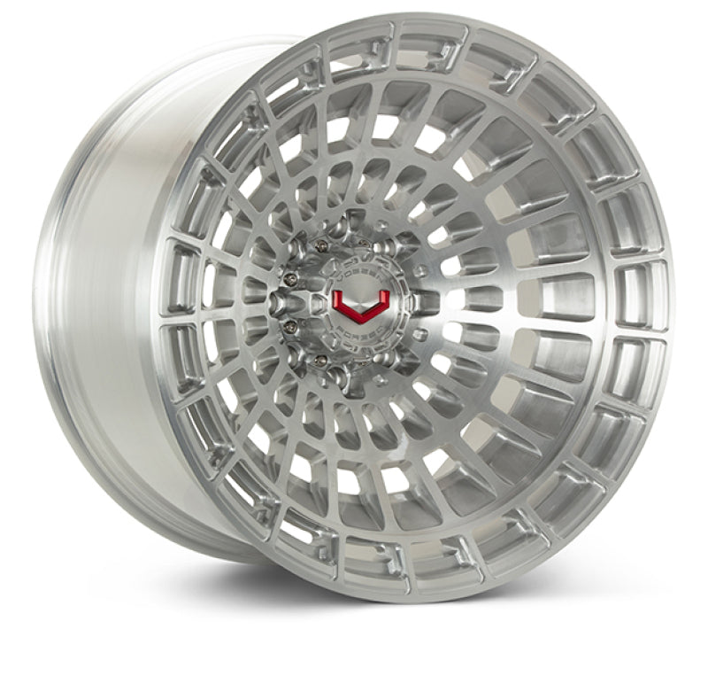 Vossen LCX-04 22x10 - 8x170 - ET18 - Super Deep - 125.1 - Brushed Gloss Clear Wheel