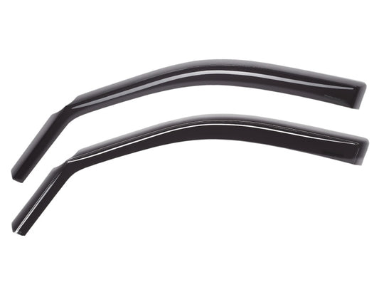 WeatherTech 06-11 Honda Civic Coupe / Si Coupe Front Side Window Deflectors - Dark Smoke