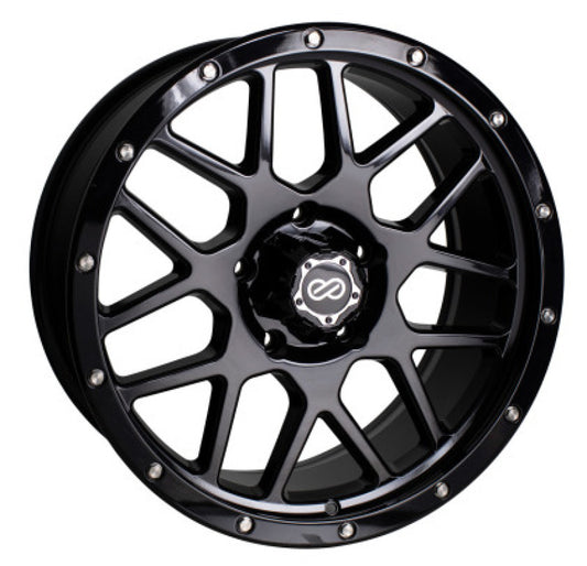 Enkei Matrix 18x9 6x139.7 10mm Offset 108mm Bore Black Wheel
