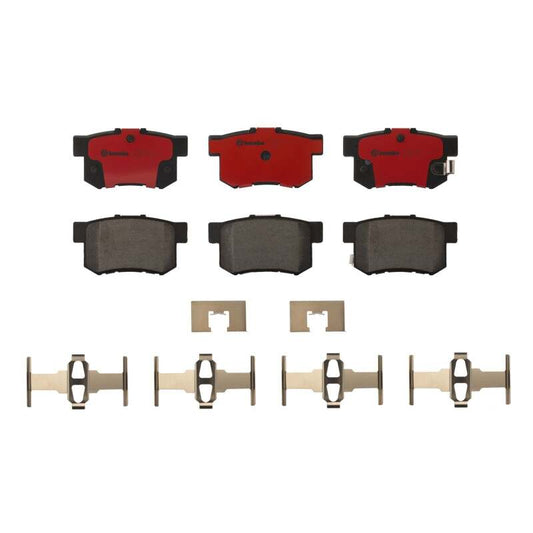Brembo OE 93-96 Honda Accord PRIME Ceramic Rear Disc Brake Pad Set