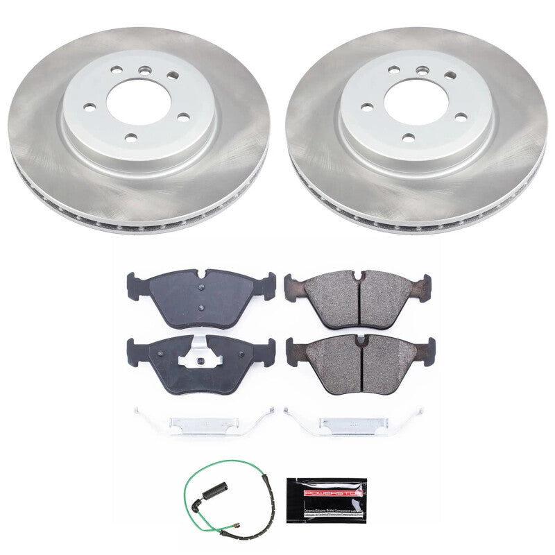 Power Stop 01-05 BMW 330xi Front Semi-Coated Rotor Kit