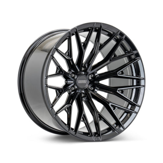 Vossen HFX-6 - 22x12 - 8x180 - ET-44 - Ultra Deep Face - 124.3 - Gloss Black Wheel