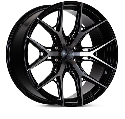 Vossen HF6-4 18x8.5 - 6x139.7 - ET35 - Mid - 106.1 - Tinted Gloss Black Wheel