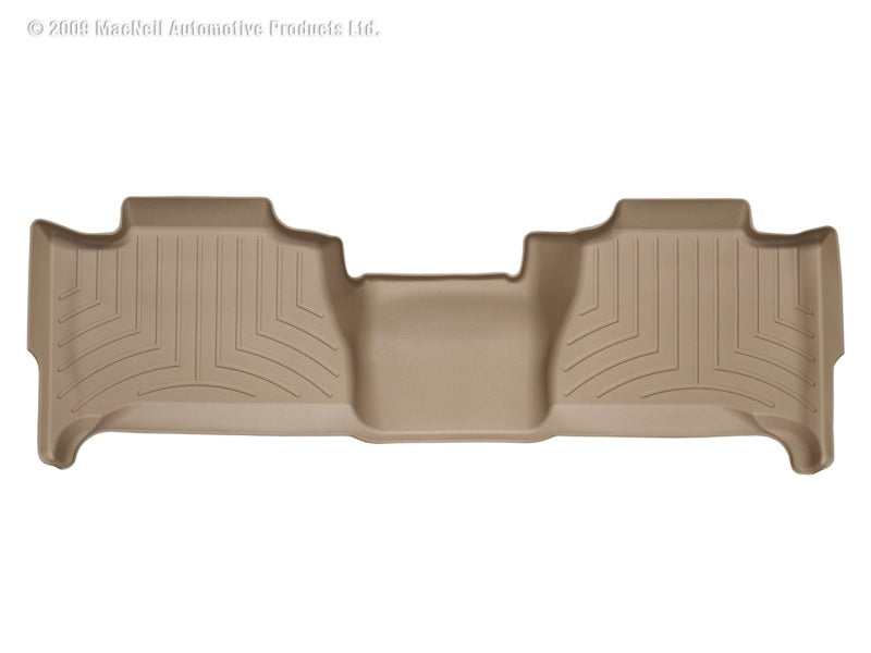 WeatherTech 07-13 Cadillac Escalade Rear FloorLiner - Tan