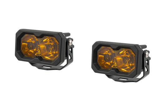 Diode Dynamics C2 2.0 Sport Yellow Spot Standard ABL (pair)