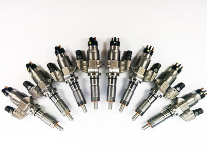 DDP 01-04 Chevrolet Duramax 6.6L LB7 Reman Injector Set - 75hp (45% Over)