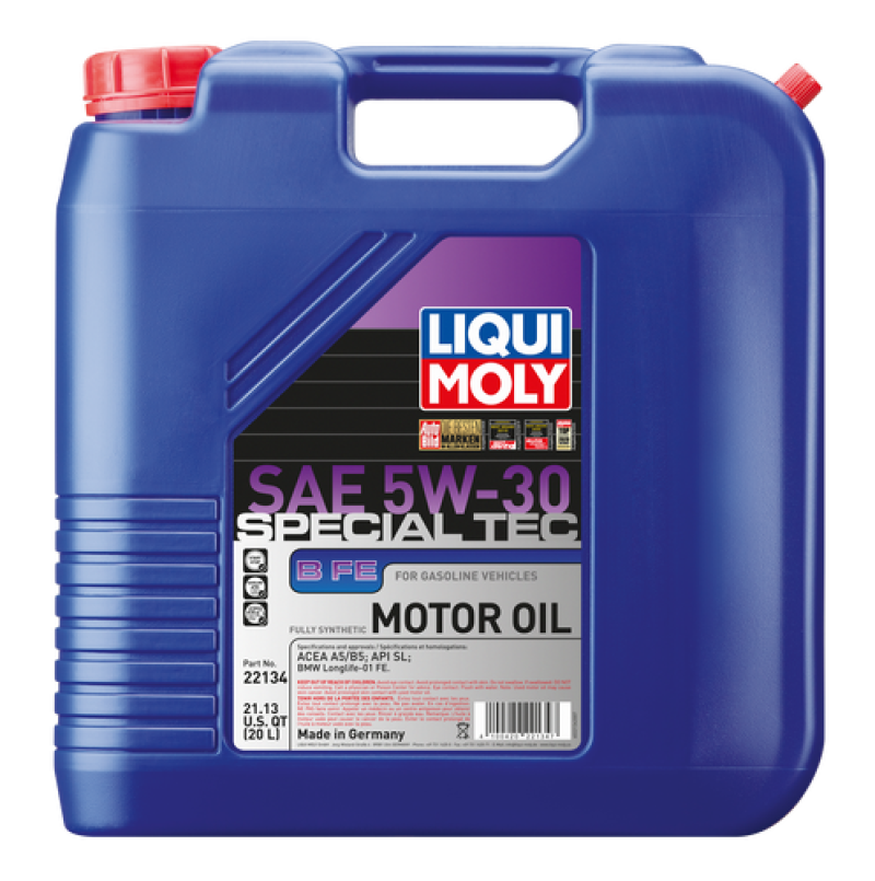 LIQUI MOLY 20L Special Tec B FE Motor Oil SAE 5W30