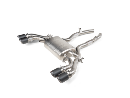 Akrapovic 2022+ BMW X4 M / X4 M Competition (F98) Slip-On Line (Titanium) (Req. Tips)