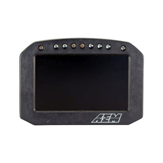 AEM CD-5LG Carbon Logging Flush Digital Dash Display w/ Internal 20Hz GPS & Antenna