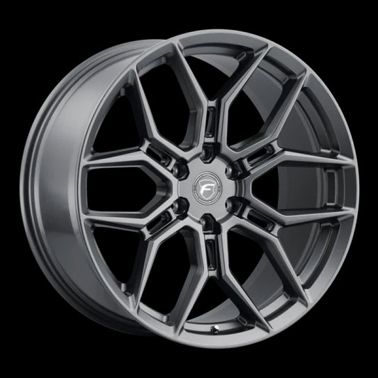 Forgestar X12 24x10 / 6x135 BP / ET30 / 6.68in BS Satin Anthracite Wheel