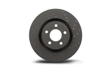 Hawk 18-20 Jeep Wrangler JL Talon Rotors and LTS Pads Front Brake Kit