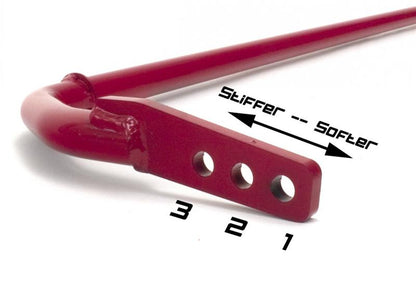 ALTA 02-12 Mini Cooper/S/JCW (Incl. 05-12 Convertible) & 09-12 Clubman Rear Swaybar 22mm - Red