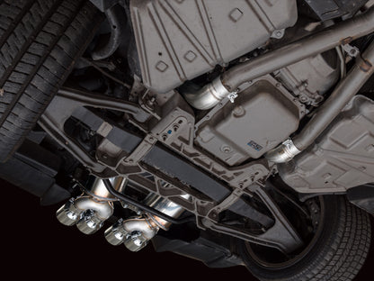 AWE Tuning 09-13 Chevrolet Corvette 6.2L Touring Edition Axle-Back Exhaust w/ Chrome Silver Tips