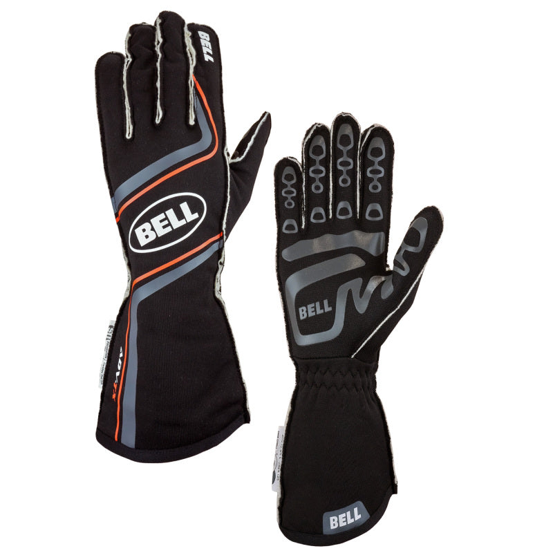 Bell Adv-TX Glove Black/Orange Large SFI 3.3/5