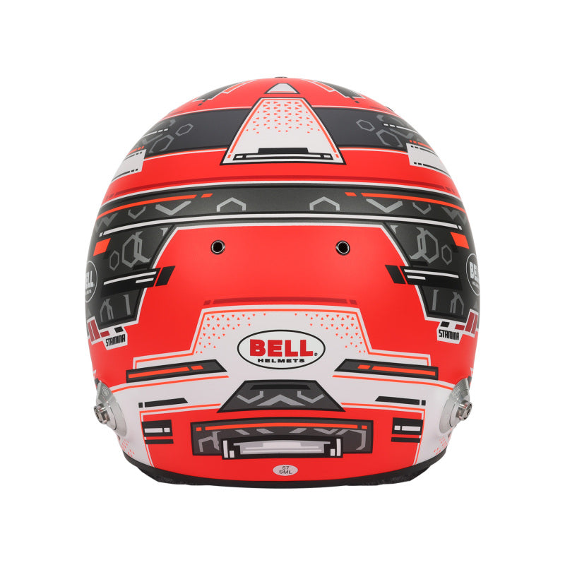 Bell Helmet Rs7 Stamina Anthracite/Aquamarine (Hans) 54(6 3/4) Fia8859-2024/Sa2025