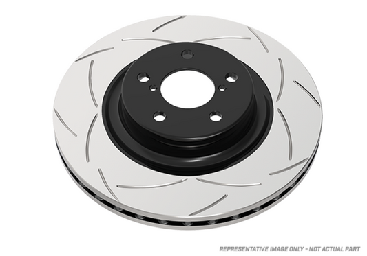 DBA 2000-04 Ford Excursion F250 F350 4WD Rear Slotted Street Series Rotor