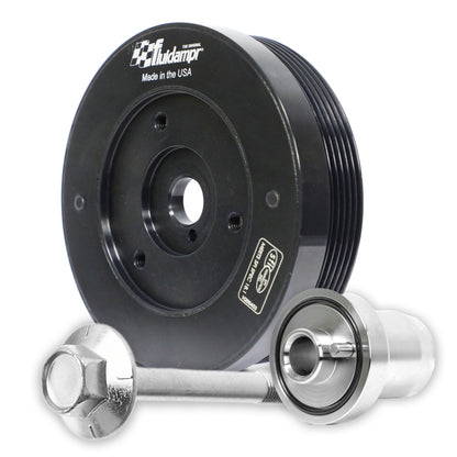 Fluidampr 2022+ Toyota GR86/Subaru BRZ (FA24F/FA24D) Steel Internally Balanced Damper w/Adapter Kit