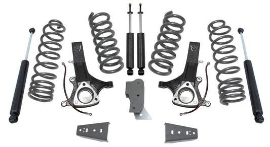 MaxTrac 09-18 RAM 1500 2WD 4.7L V8 7in/4.5in MaxPro Spindle Lift Kit w/MaxTrac Shocks