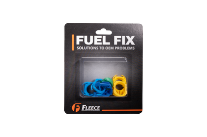 Fleece Performance Universal 11-26 Ford Powerstroke 6.7L Fuel Line Retaining Clips - 6 Pack