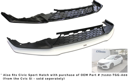 GReddy 2017+ Honda Civic Si Coupe/Sedan Front Lip Spoiler