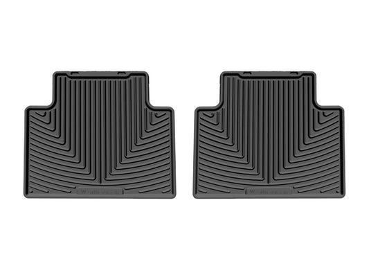 WeatherTech 21-26 Kia Seltos 2nd Row Rear All-Weather Floor Mats - Black
