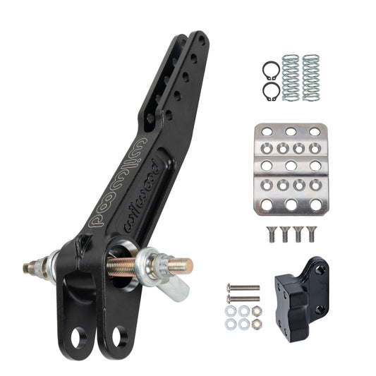 Wilwood kit pedal replacement dual brake floor MT adjustable ratio 5.25-6:1 trunnion