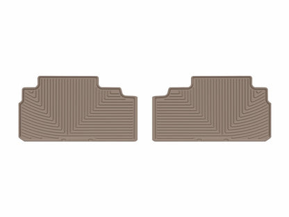 WeatherTech 19-26 Subaru Ascent 2nd Row Rear All-Weather Floor Mats - Tan