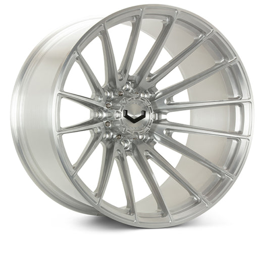 Vossen VFX-01 24x14 - 8x180 - ET75 - Mega Deep - 124.3 - Brushed Gloss Clear Wheel