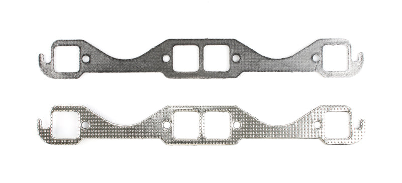 Cometic Chevy Gen1 Small Block V8 .094in HTG Exhaust Mani Gasket Set-1.480in x 1.450in Square Ports