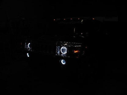 Oracle 03-10 Hummer H2 LED Fog Light Halo Kit - Blue
