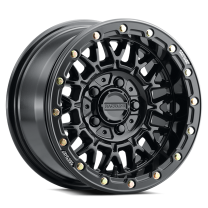 Raceline A15 Omega 15x8in / 5x114.3 BP / 0mm Offset / 68mm Bore - Gloss Black