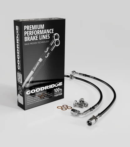 Goodridge 09-19 Nissan 370Z Stainless Steel Front Brake Lines