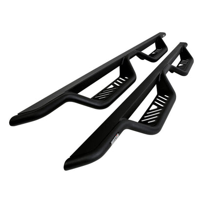 Westin 14-18 Chevy/GMC Silverado/Sierra 1500/2500/3500 Double Cab Outlaw Drop Nerf Bars Tex Black