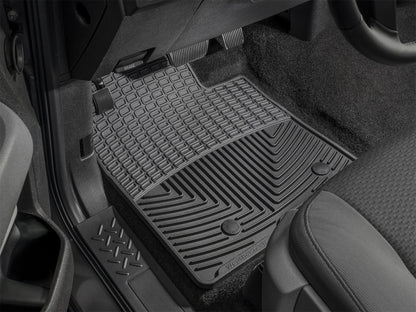 WeatherTech 09+ Ford F-150 Front Rubber Mats - Black