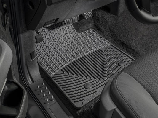 WeatherTech 07+ Chevrolet Avalanche Front Rubber Mats - Black