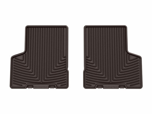 WeatherTech 15-23 Jeep Renegade 2nd Row Rear All-Weather Floor Mats - Cocoa