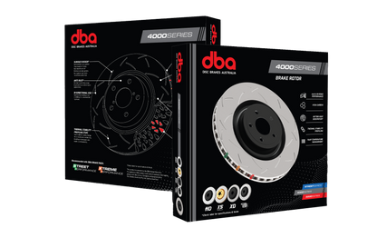 DBA 06+ MazdaSpeed3 Front Slotted 4000 Series Rotor