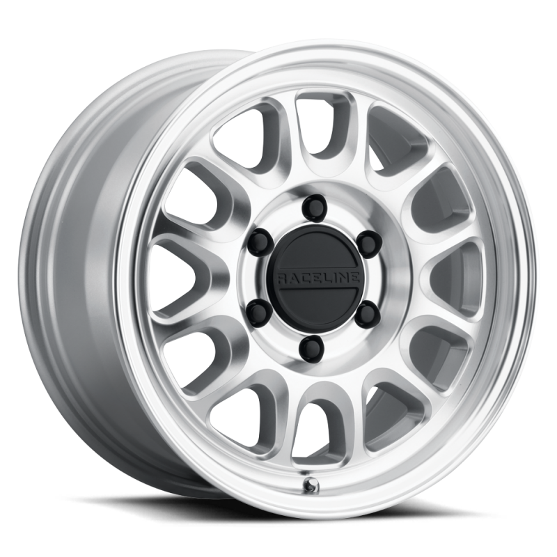 Raceline 958MC Rogue 17x8.5in / 6X139.7 BP / 0mm Offset / 106.1mm Bore - Machined CC