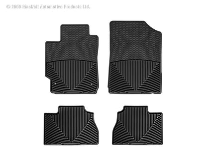 WT Rubber Mats - Rear - Blk