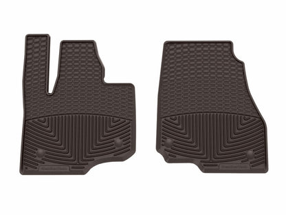 WeatherTech 25-26 Ford Expedition 1st Row Front All-Weather Floor Mats - Cocoa
