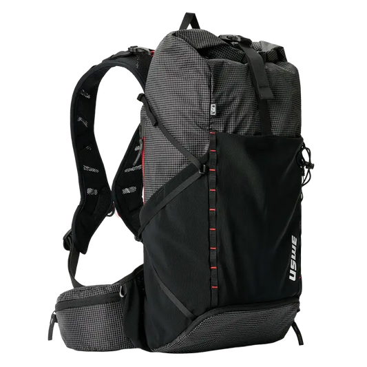 USWE ROLLTOP VST 18L DAYPACK Black