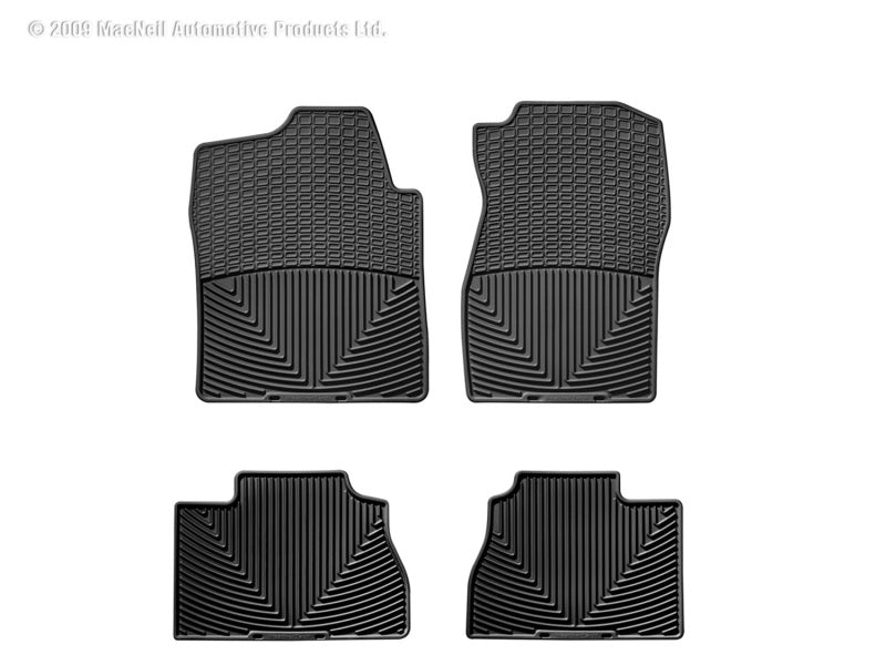 WT Rubber Mats - Rear - Blk