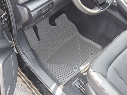 WeatherTech 24-26 Subaru Crosstrek 1st Row Front All-Weather Floor Mats 2pc - Black