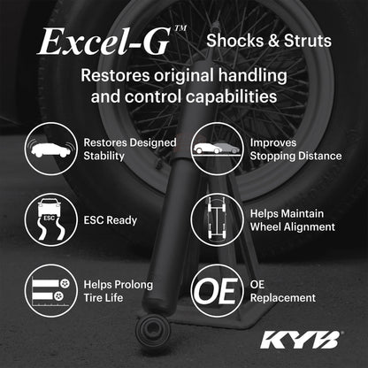 KYB 16-25 Dodge Durango (w/o Sport & High Perf Susp.) Excel-G Gas Strut - Front Left