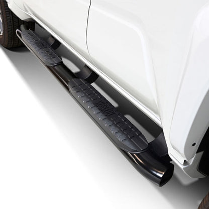 Westin 25-26 Toyota 4Runner PRO TRAXX 4 Oval Nerf Step Bars - Semi-Gloss Black