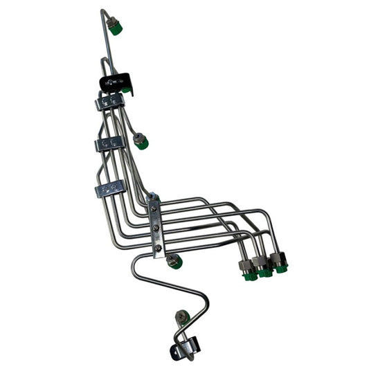 Industrial Injection VP44 Stock Fuel Line Kit w/Clamps - Mild Steel
