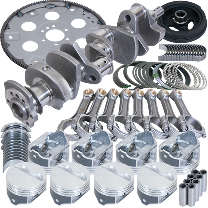 Eagle Chevy 350 4.030In Bore 3.750In Stroke -12CC Dome Balanced Rotating Assembly