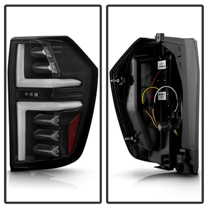 Spyder 21-23 Chevy Tahoe/Suburban (Halogen Only) LED Tail Lights - Blk (ALT-YD-CSUB21HAL-GR-BK)