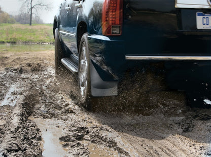 WeatherTech 06-08 Dodge Ram Mega Cab No Drill Mudflaps - Black