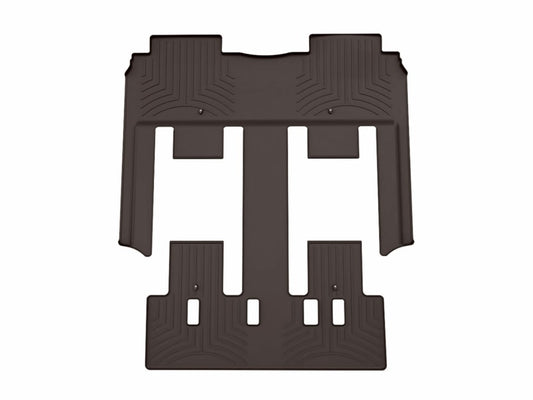 WeatherTech 25-26 Hyundai Carnival Hybrid 2nd & 3rd Row Rear FloorLiner - Cocoa